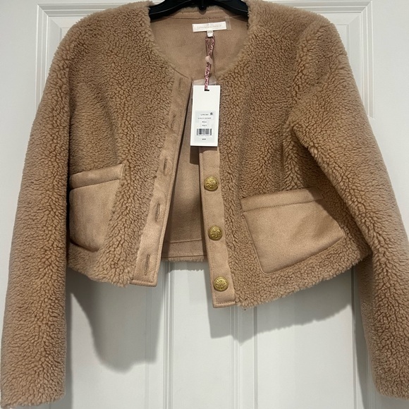 New with tag LoveShackFancy Lully jacket size small - Picture 2 of 5